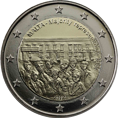 Malta 2 Euro 2012 PP Mehrheitswahlrecht I