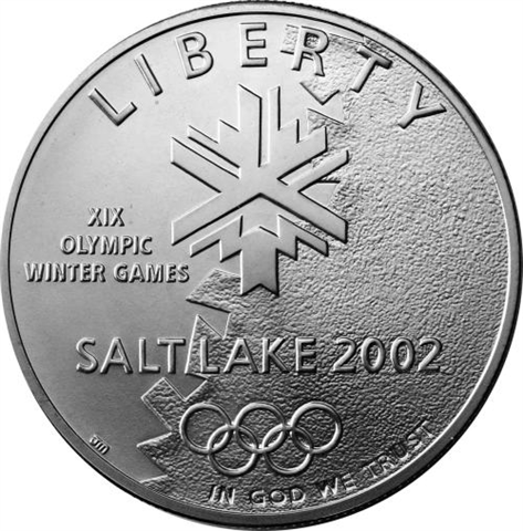 USA-1 Dollar-2002-AGstgl-Olympic Winter Games-Etui