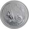 Australien-50 Cent-2011-AGstgl-LunarII-Hase-RS