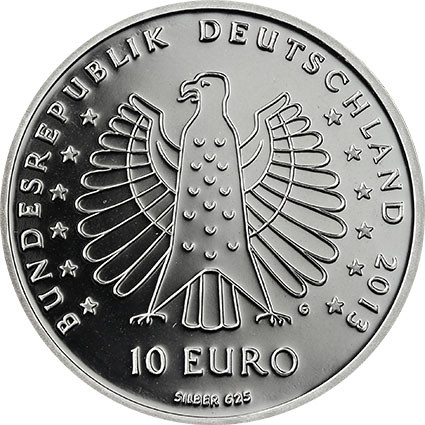 Silbermünze 10 Euro Silber Münzen 2013