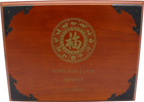 Australien-12x1 Dollar-2012-AGstgl-Drache-VS