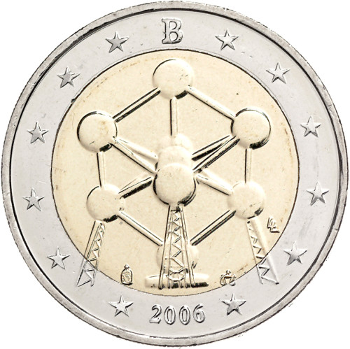 Belgien 2 Euro Atomium 2006