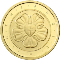 Lutherrose 50 Euro Goldmünzen 2017 Deutschland 
