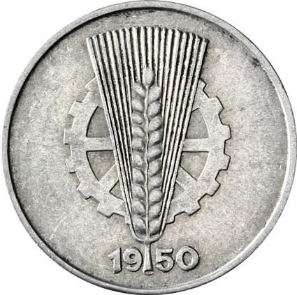 J.1503 DDR 10 Pfennig 1950 Mzz. A