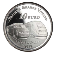 Frankreich-10Euro-2012-AGpp-Lyon-VS