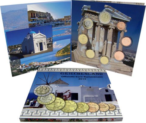 Griechenland-3,88Euro-2015SondersatzLouis-Folder