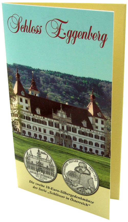 Österreich 10 Euro 2002 Schloss Eggenberg-RS