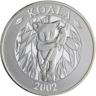 Australien-1 Unze-2002-AGstgl-Koala-RS