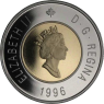 Kanada-2 Dollar-1996-PP-Eisbär Kursmünze-VS
