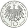 Deutschland 10 DM Silber 1998 Stgl. Die Heilige Hildengard von Bingen II