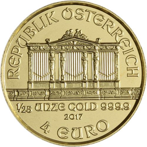 Österreich-4 Euro-2017-AUstgl-Wiener Philhamoniker-RS