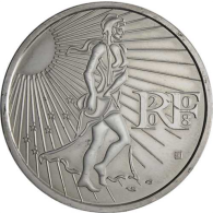 Frankreich-15 Euro-2008-AGstgl-Säerin-RS