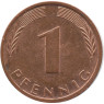 BRD 1 Pfennig 2001 D