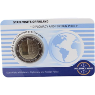 Finnland-2 Euro-2025-Stgl-Diplomatie-Coincard Blau-RS_ergebnis