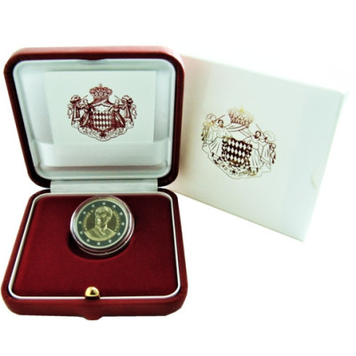 2 Euro Gedenkünzen 2019 Monaco Thronbesteigung Honore´kaufen 