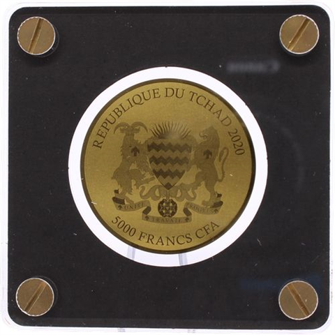 Tschad-6x5000 Francs-2020-AU-Klimazonen der Erde-Etui