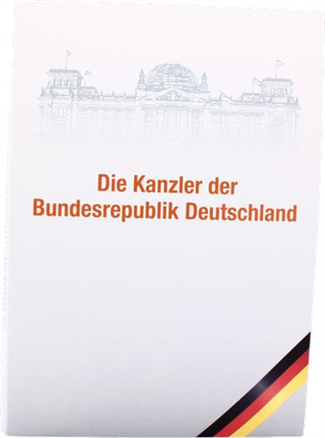 Deutschland-8xMedaille-AGstgl-Kanzler BRD-FolderI