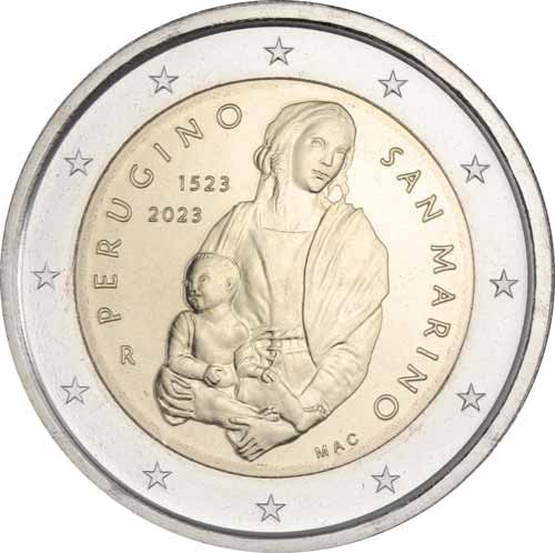 San-Marino-2Euro-2023-Pietro-Perugino-RS