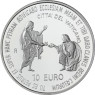 Vatikan 5 und  10 Euro 2003 PP Rosenkranzjahr und 25. Pontifikatsjahr Johannes Paul II