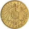 Preussen 10 Mark 1890 bis 1912 König Wilhelm II J.251