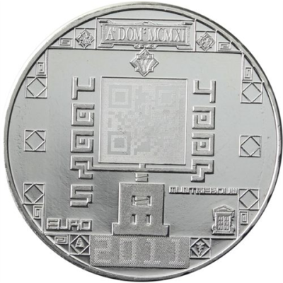 Niederlande 5 Euro 2011 bfr. 100 Jahre Münzgebaude Utrecht I