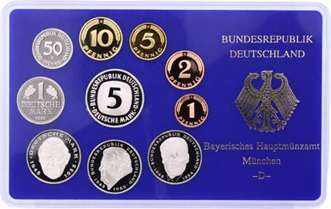 Deutschland-12,68 DM-2000-PP-Kurs-Blister-MzzD-RS