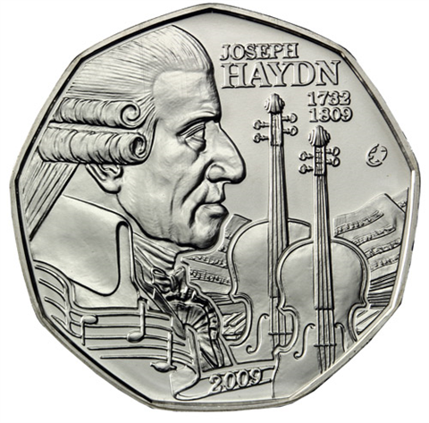 Österreich-5-Euro-2009-Joseph-Haydn-III