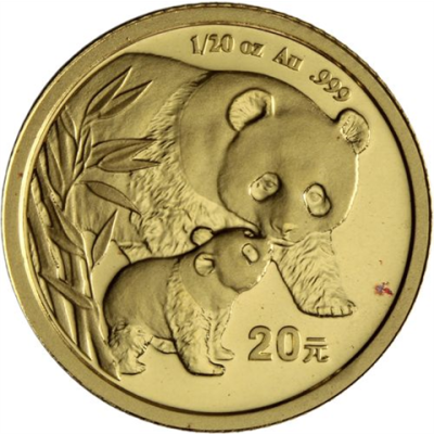 China-20Yuan-2004-AUstgl-ChinaPanda-VS