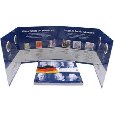 Deutschland-6x2Mark-6Briefmarken-Deutsche Demokratie-Folder