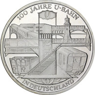 Deutschland 10 Euro 2002 PP 100 Jahre U-Bahn in Deutschland