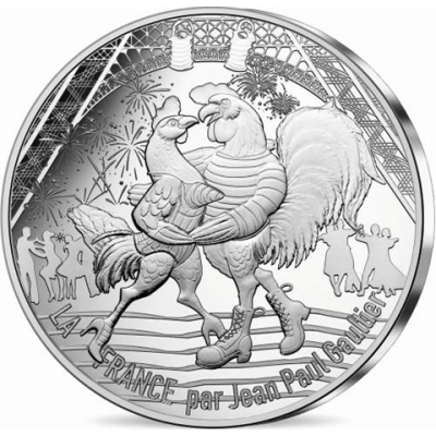 Frankreich 50 Euro 2017 Silber Jean Paul Gaultier Silber 14 Juli