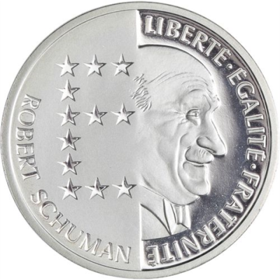 Frankreich-10 Francs-1986-AGpp-Robert Schuman-RS