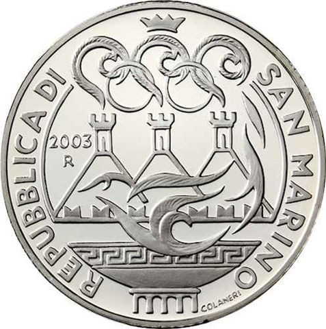 San Marino 5 & 10 Euro 2003-III