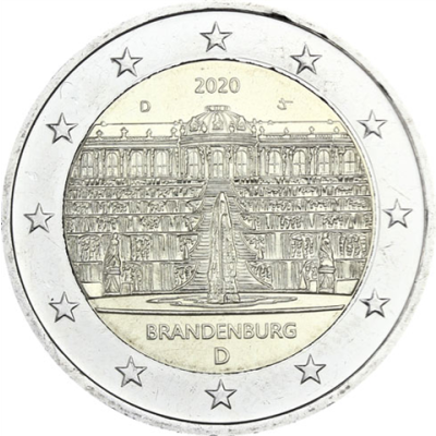 Deutschland-2Euro-2020-Schloss-Sanssouci-D-RS