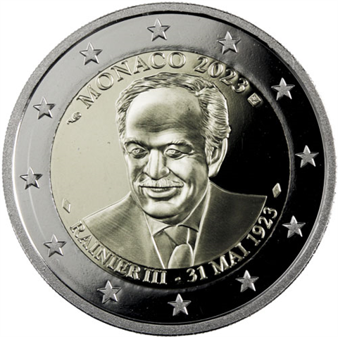 Monaco-2Euro-2023-PP-Geburtstag-Rainier-Etui