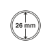 313851 - 100  x Kapseln 26 mm für 2 Euro Stücke 