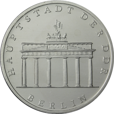 DDR-5Mark-1981-Stgl-BrandenburgerTor-RS