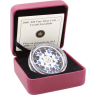 Kanada-20 Dollar-2008-AGpp-Sapphire Crystal Snowflake-Etui