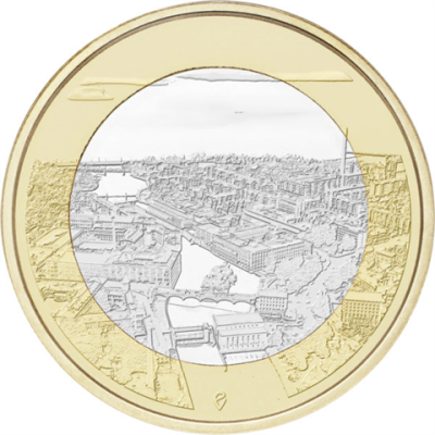 Finnland 5 Euro 2018 bfr Landschaften - Tammerskoski