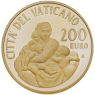 Vatikan-200-Euro-2014-PP-Gold-Nächstenliebe-RS