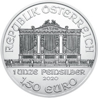 Österreich 1,5 Euro Silber 2020 Philharmoniker 1 Unze 