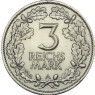 J.321  Weimar   3  Reichsmark   1925 Rheinlande  Sonderpreis
