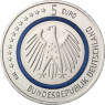 5 Euro Münze Planet Erde 2016 Stempelglanz Mzz. J 