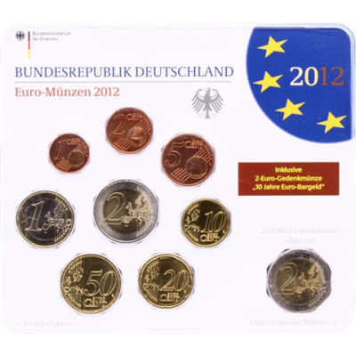 Deutschland-5,88 Euro-2012-Stgl-Kurs-MzzJ-RS