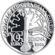 Italien-10 Euro-2004-AGpp-Genova-VS