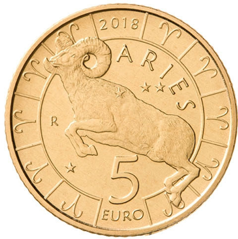 San Marino 5 Euro -Gedenkmünzen Zodiac Serie Sternzeichen bestellen 