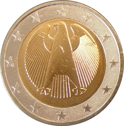 Deutschland 2 Euro 2016 bfr. Mzz.D Bundesadler