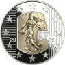 Frankreich 5 Euro 2002 PP Säerin - BiColor I