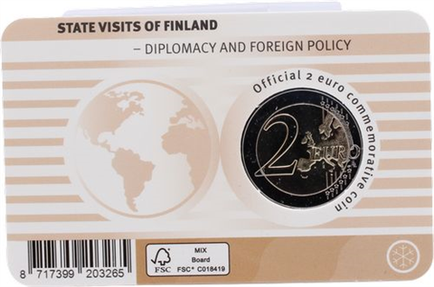 Finnland-2 Euro-2025-Stgl-Diplomatie-Coincard Braun-RS_ergebnis