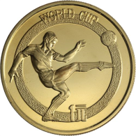China-1 Yuan-1982-MessPP-Fußball WM-RS